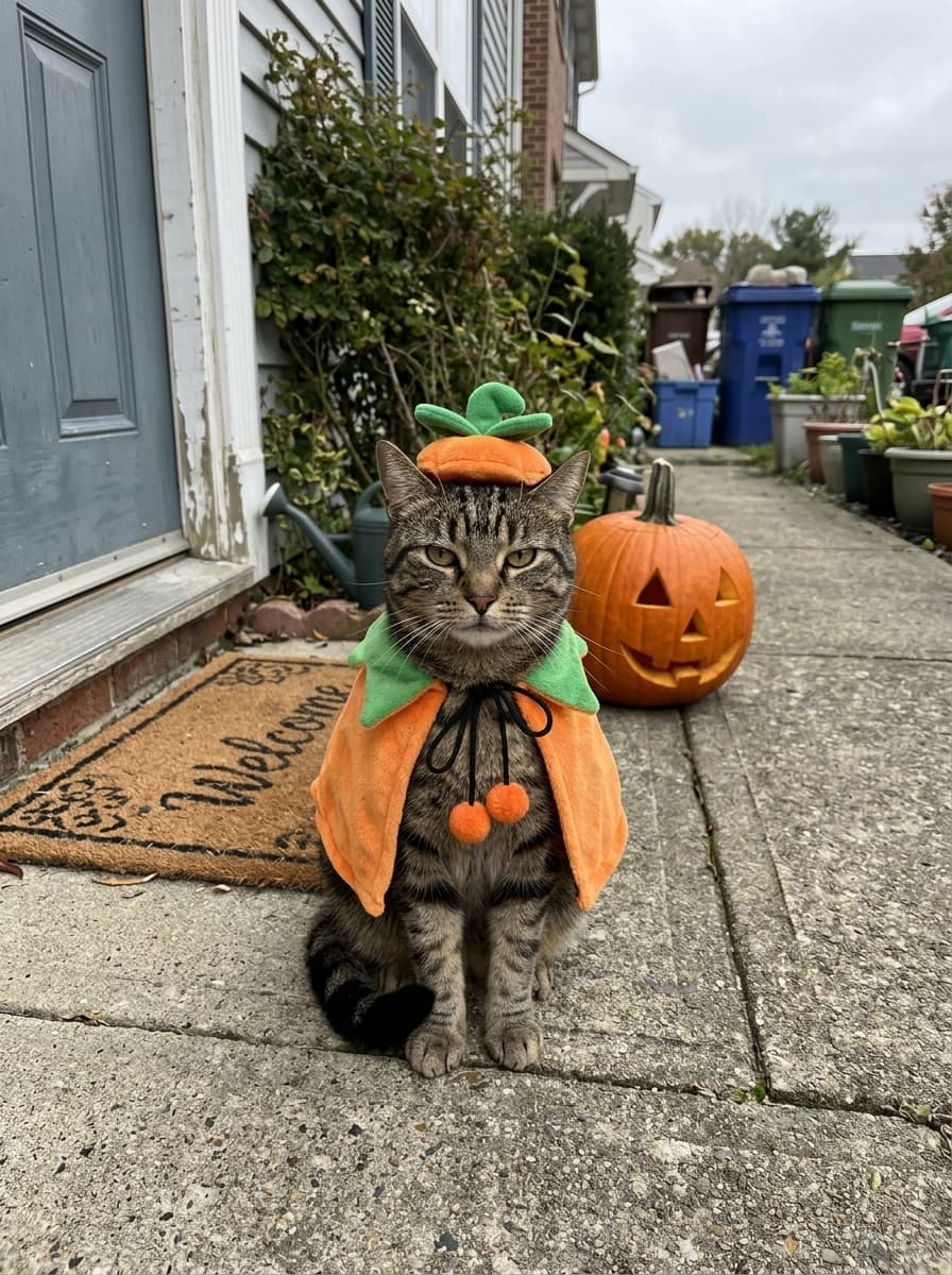 The Emotional Support Pumpkin — customer photo